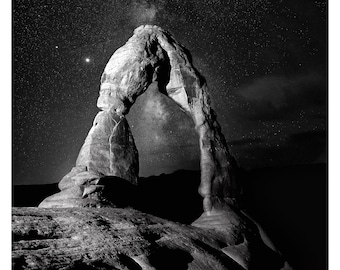 Delicate Arch & The Milky Way, Utah, 2020