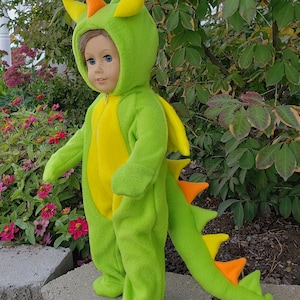 Puffy Dragon is a Handmade Outfit for an 18 or 15 inch boy or girl doll