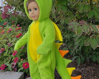 Puffy Dragon is a Handmade Outfit for an 18 or 15 inch boy or girl doll