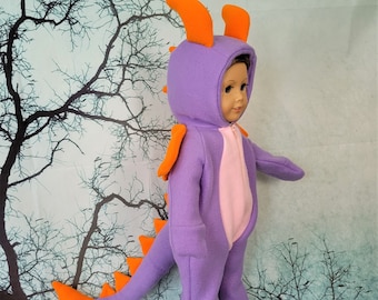 Figment inspired dragon for an 18 inch doll such as American Girl, American Boy and others