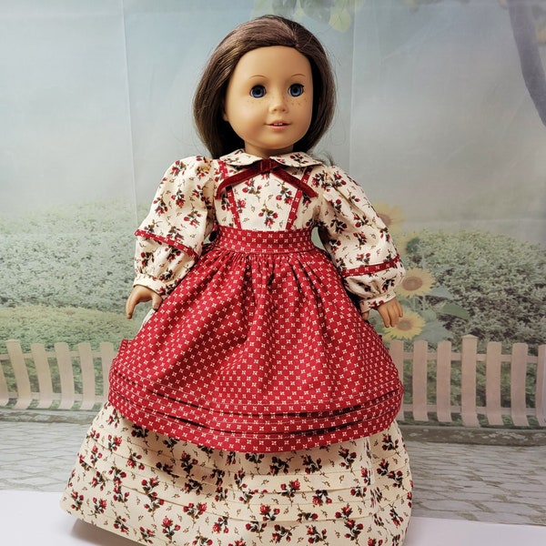 Amanda is a historical dress for an 18 inch doll such as American Girl and others