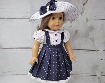 Suzy Q is a handmade outfit for your 18 inch doll such as American Girl and others