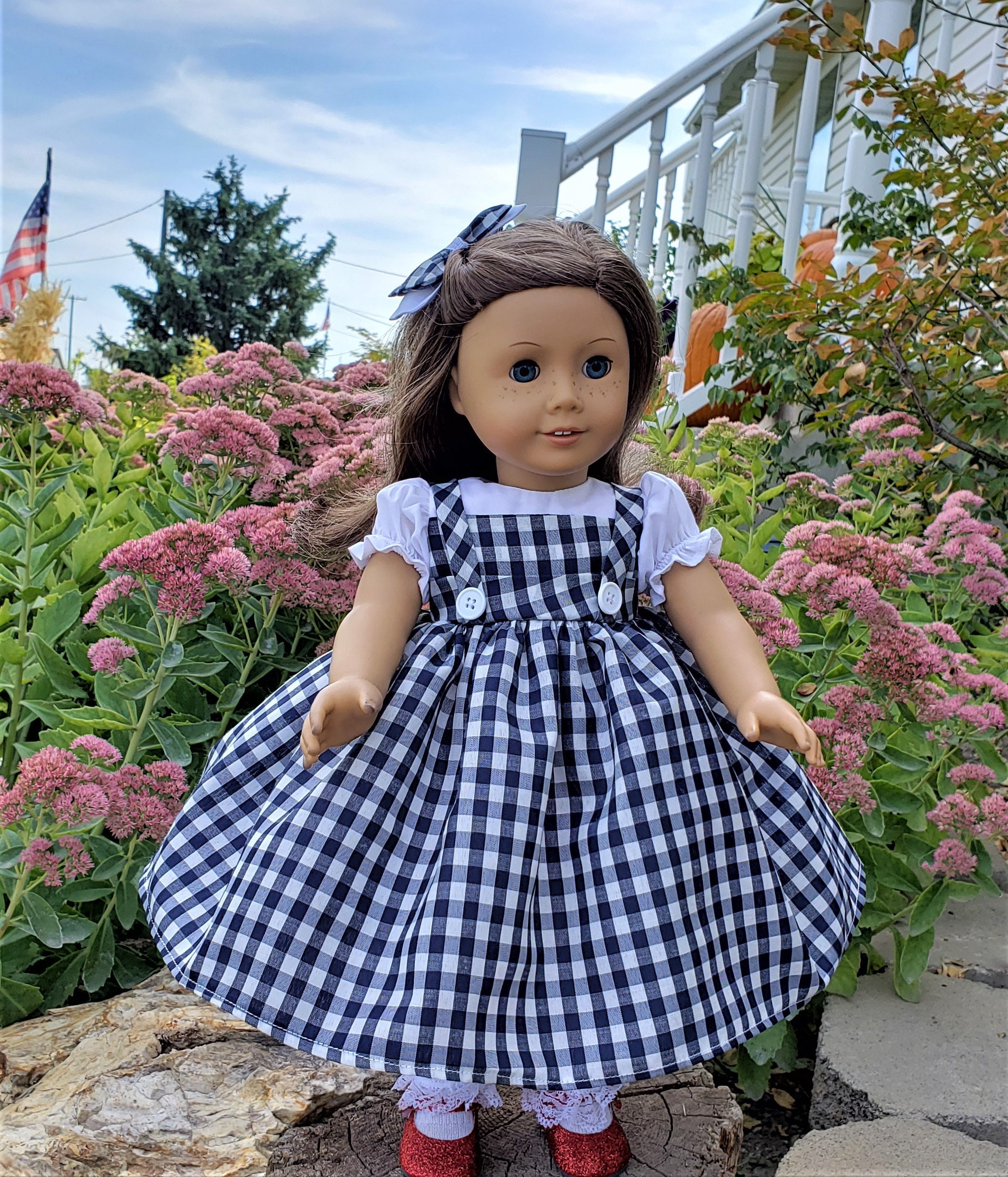Dorothy is a handmade dress for an 18 inch doll such as | Etsy