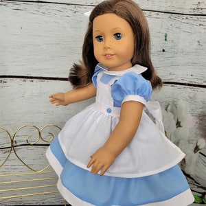 Alice is a Handmade Outfit for an 18 Inch Doll Such as - Etsy