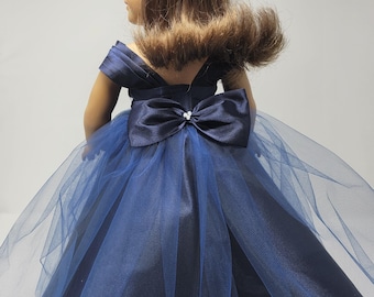 Tulle and Satin Gown for an 18 Inch Doll