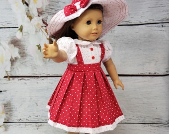 Suzy Q is a handmade outfit for your 18 inch doll such as American Girl and others