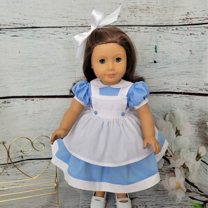Alice is a Handmade Outfit for an 18 Inch Doll Such as American Girl ...