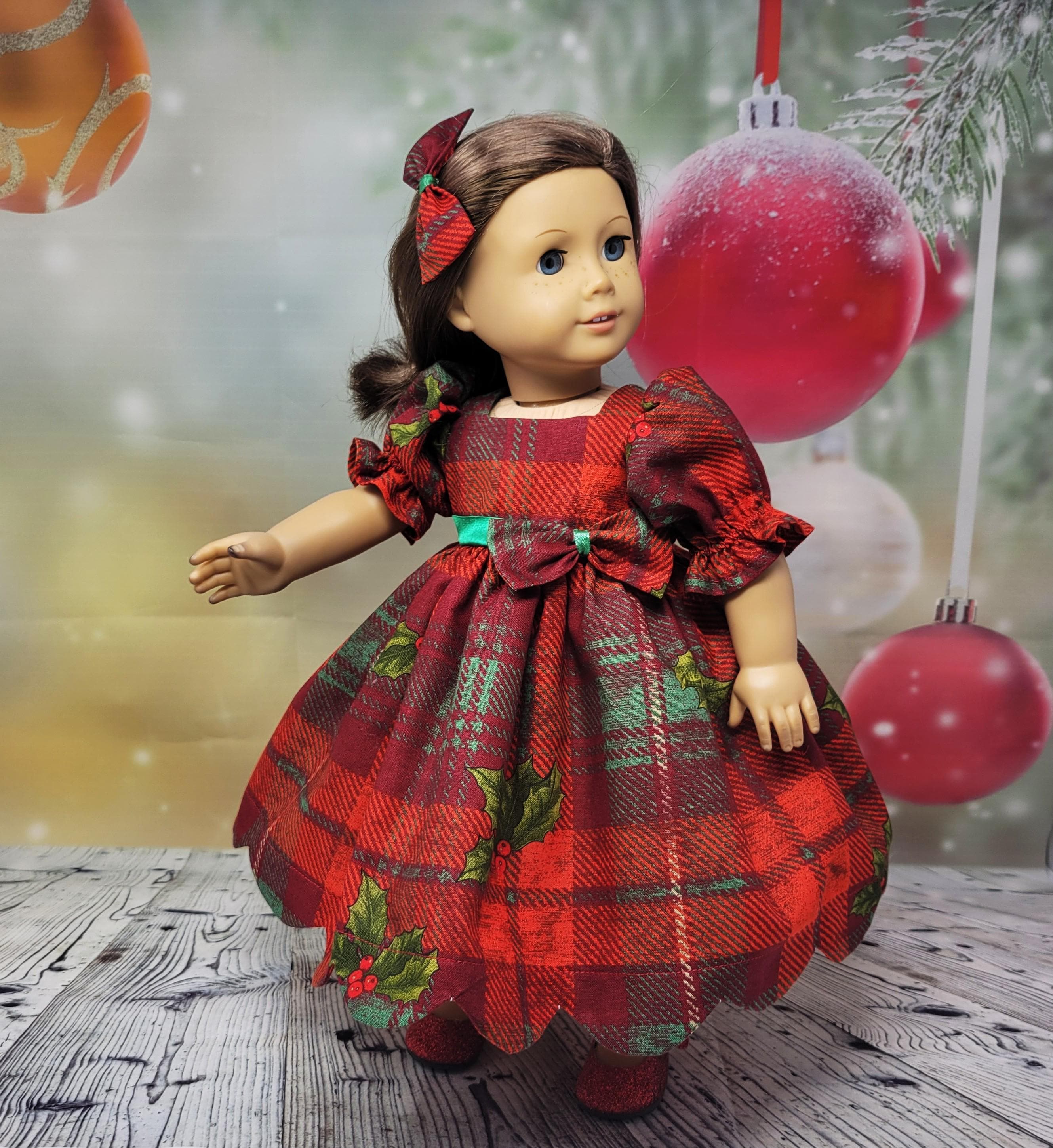 holiday dresses for 18 inch dolls Doll Outfits final clearance dresses
