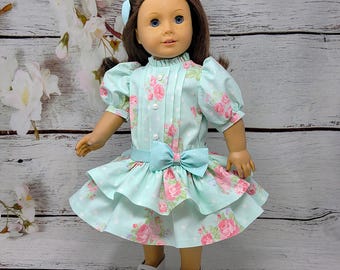 Rosebud is a historical dress for an 18 inch doll