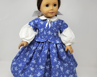 Martha an 18 inch doll Historical Dress