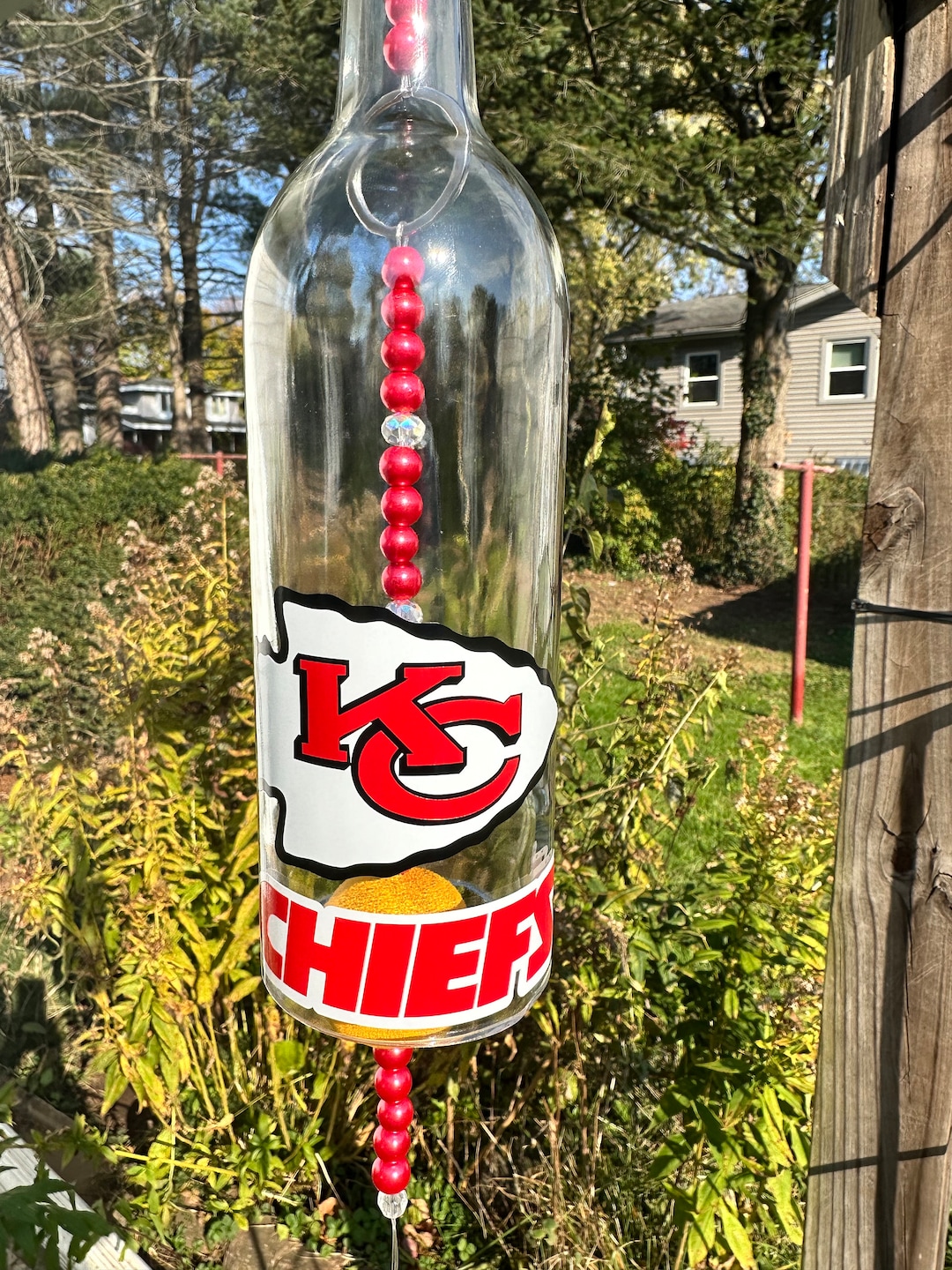 Kansas City Chiefs Wind Chime Etsy