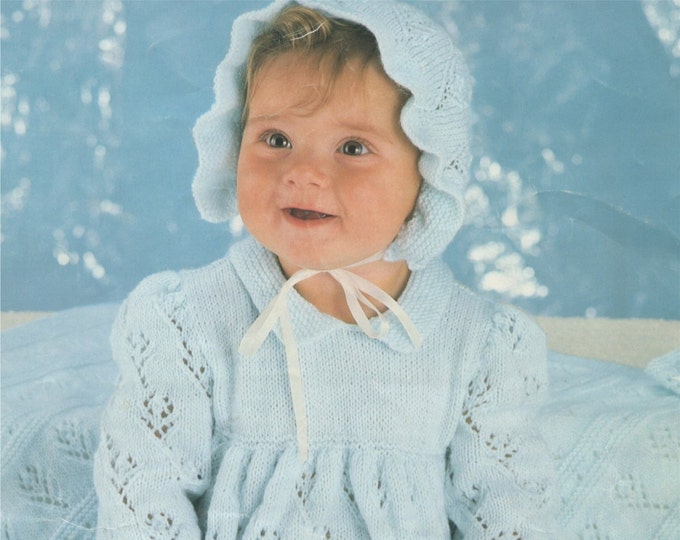 Double Knitting newborn to 2 years 5 Sizes 18-22 Vintage Instant Download Kenyon Pdf 0486 CLASSIC BABY CARDIGANS Knitting Pattern Double Knitting newborn to 2 years 5 Sizes 18-22 Vintage Instant Download Kenyon Pdf 0486 CLASSIC BABY CARDIGANS Knitting Pattern