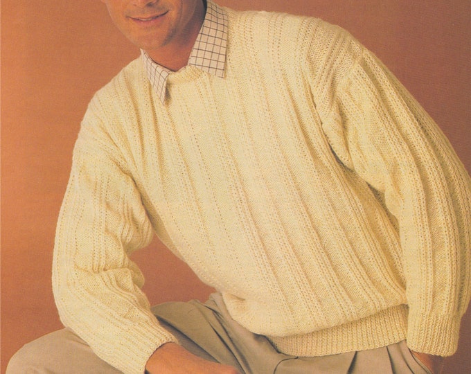 mens shawl collar sweater knitting pattern