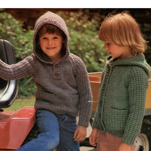 Boys knitted hoodie 2025