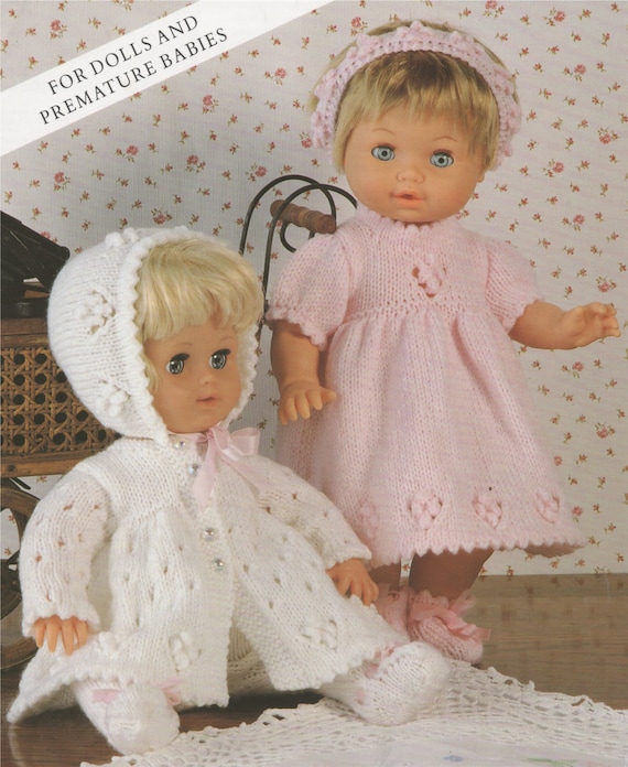 free knitting pattern for 12 inch baby doll