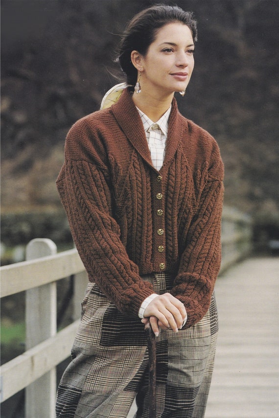 GLORYA Women Top V Neck Knit Jacket Shawl Coat Cardigans