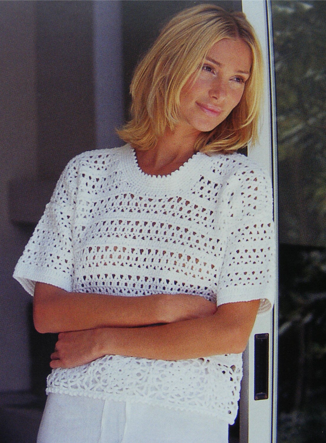 Womens Sweater Crochet Pattern PDF Ladies 30 32 34 36 38 - Etsy