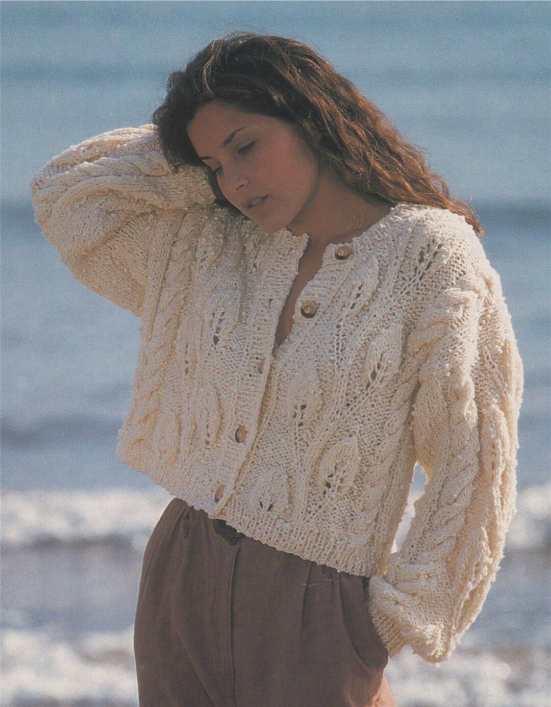 新品】AMERI BATTEN LACE LIKE KNIT JACKET BATTEN LACE LIKE KNIT JACKET