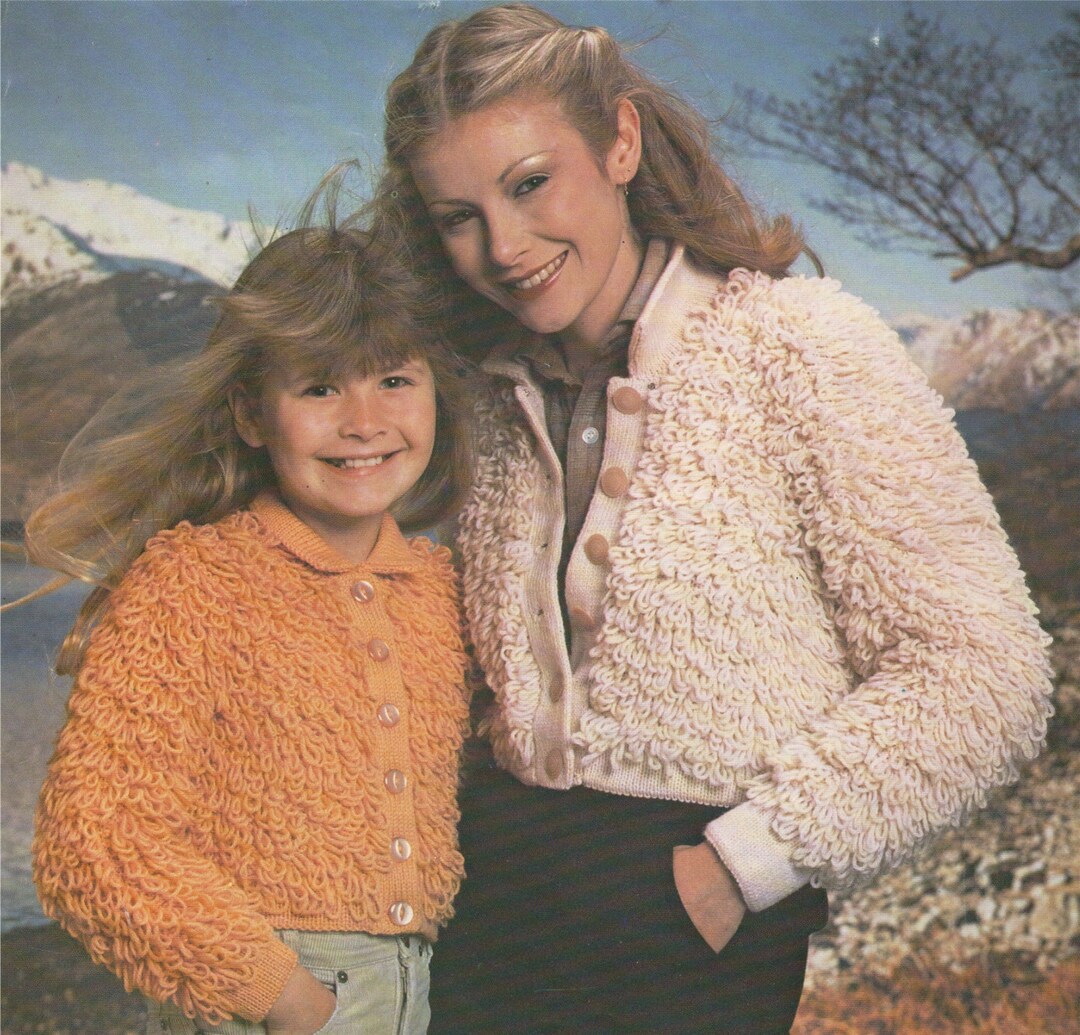 Bomber Jacket Knitting Pattern PDF in Loopy Stitch, Womens and Girls 26