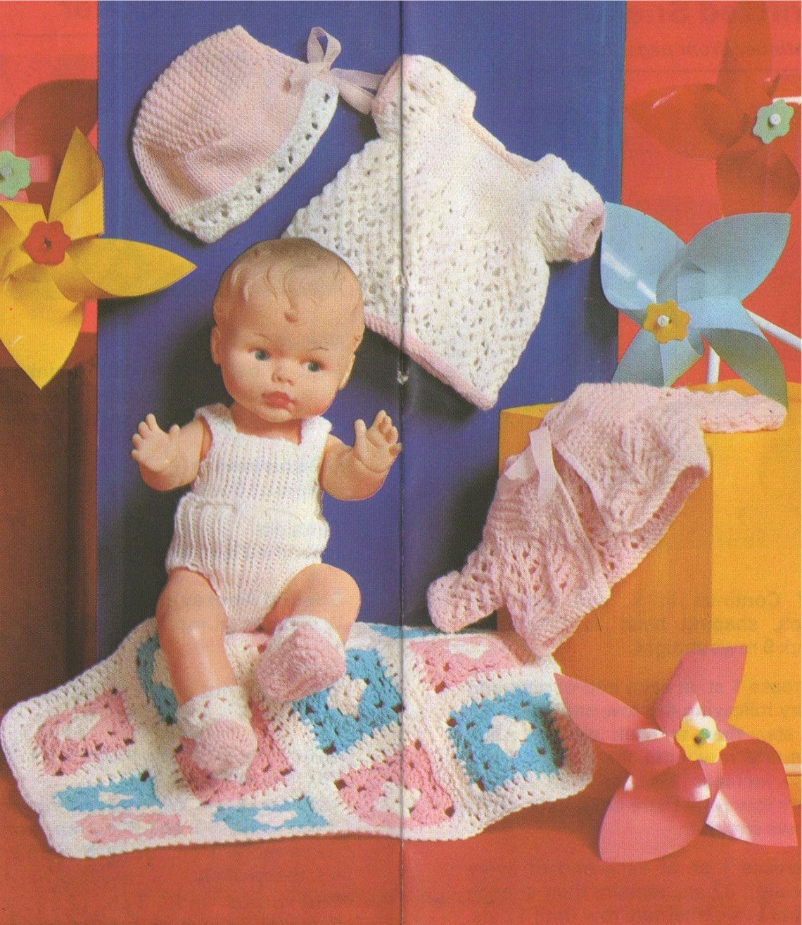 Dolls Clothes Knitting Pattern PDF for 12 and 14 Inch Baby Etsy