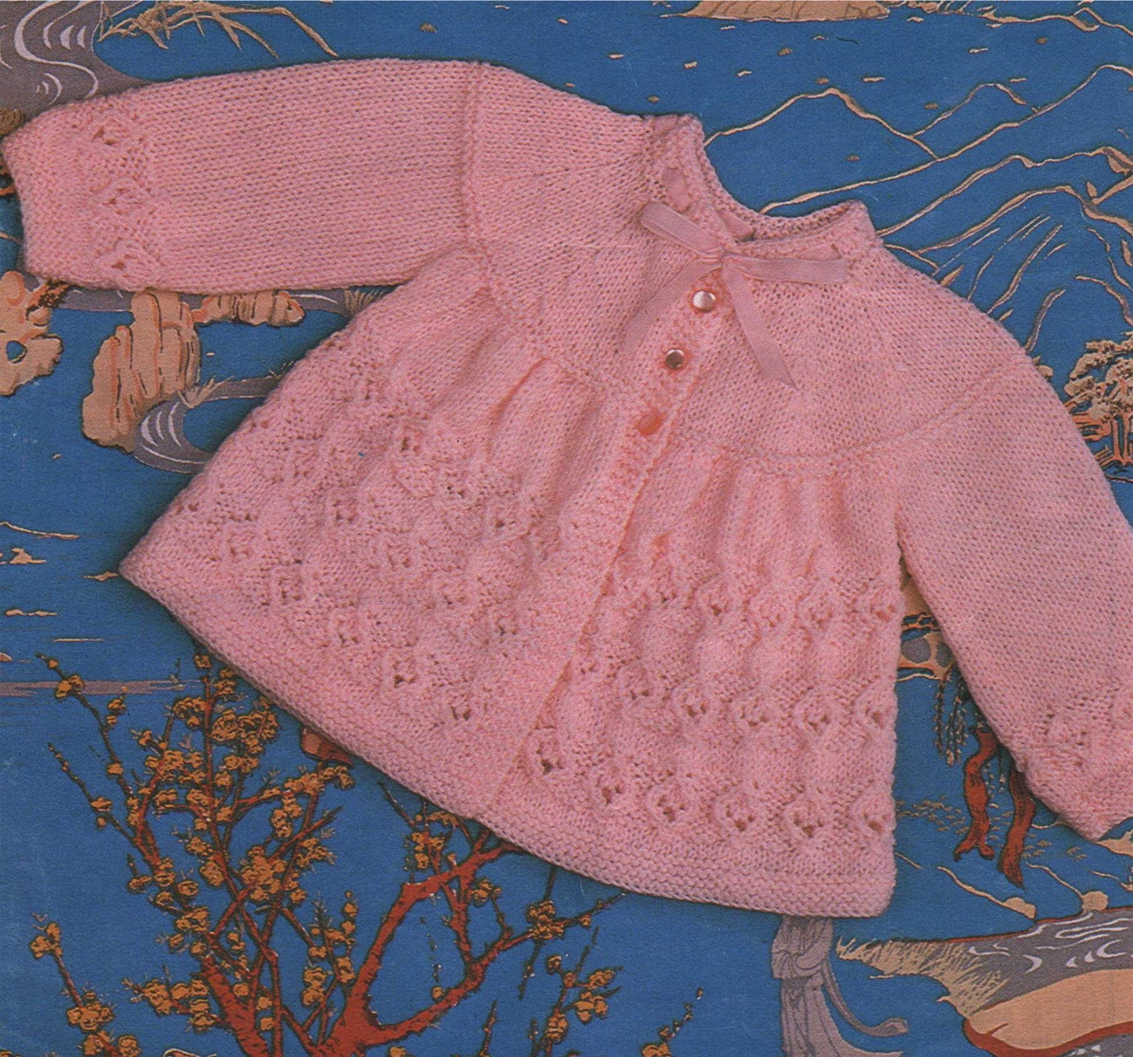 Babies Matinee Coat Knitting Pattern PDF Baby Girls or Boys Etsy