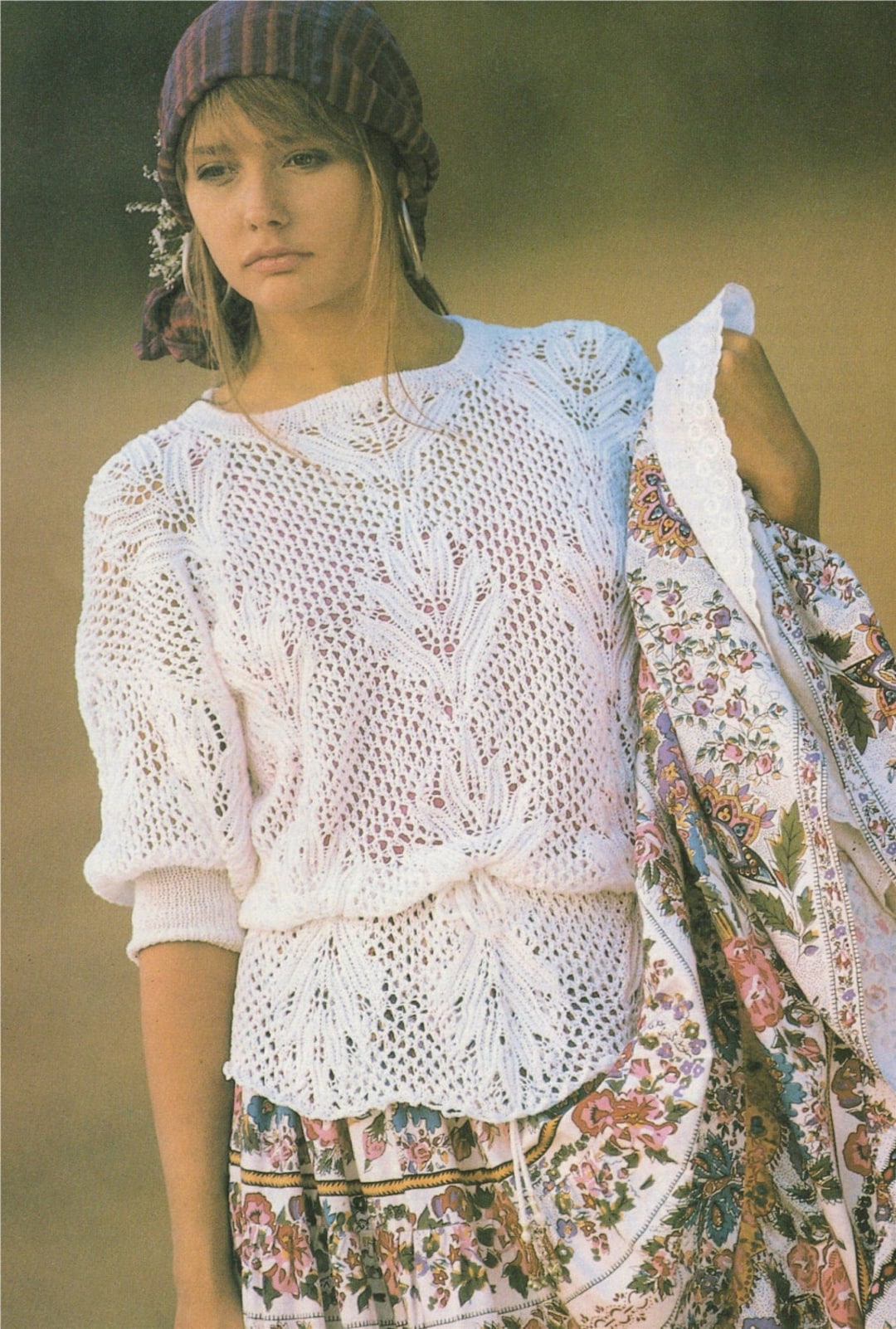 Womens Sweater Knitting Pattern PDF Ladies 34 36 and 38 40 - Etsy UK