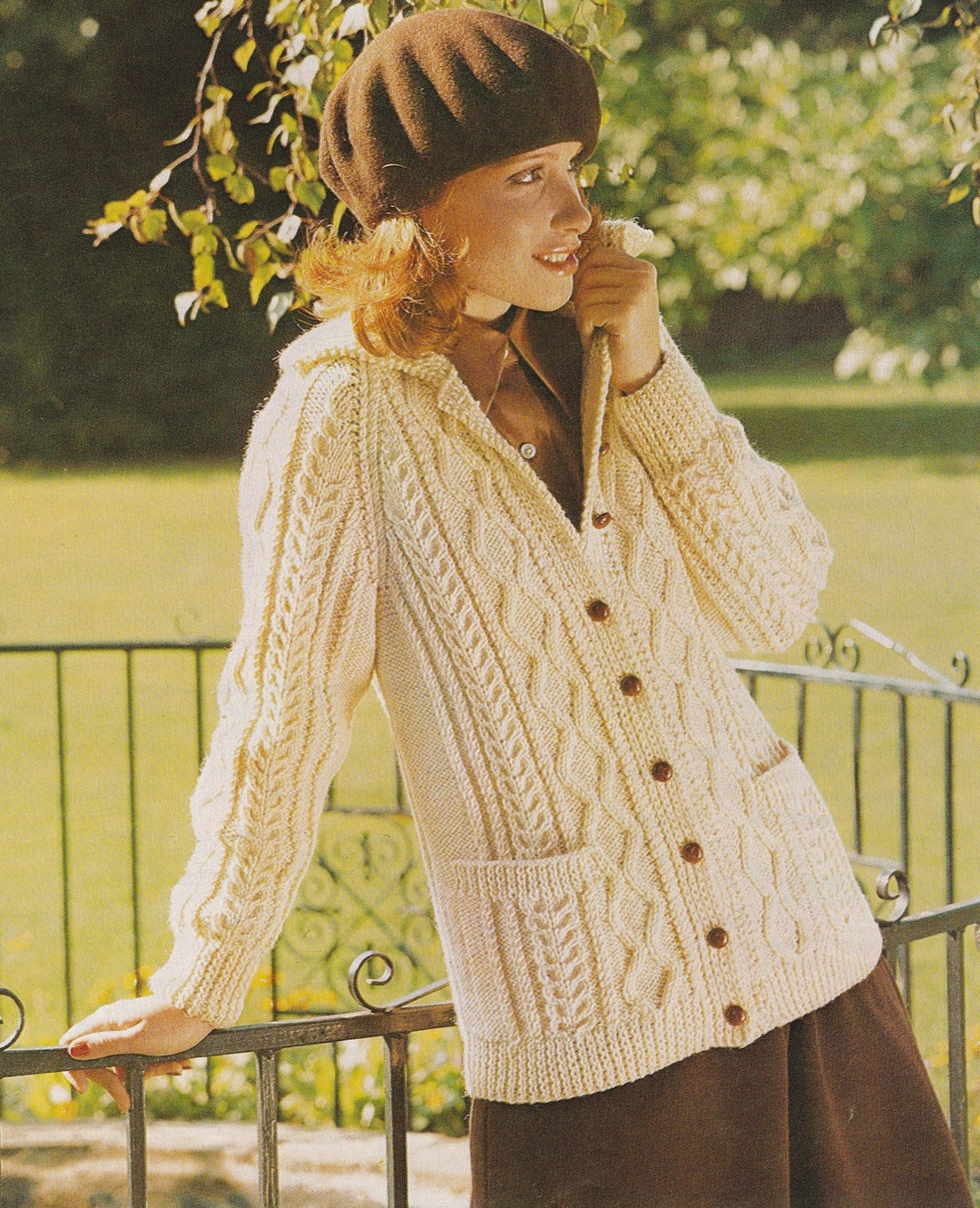 Womens Aran Cardigan Knitting Pattern PDF Ladies 34, 36, 38 and 40 Inch Bust, Longline Jacket, Vintage Aran Knitting Patterns for Women - Etsy Canada Womens Aran Cardigan Knitting Pattern PDF Ladies 34, 36, 38 and 40 Inch Bust, Longline Jacket, Vintage Aran Knitting Patterns for Women - Etsy Canada