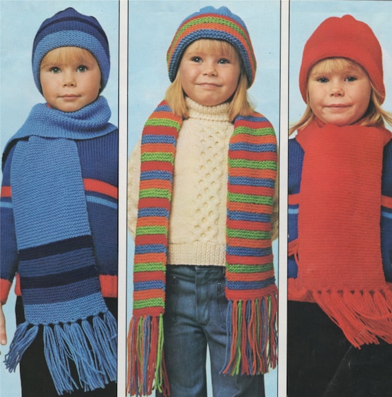 hat and scarf knitting patterns