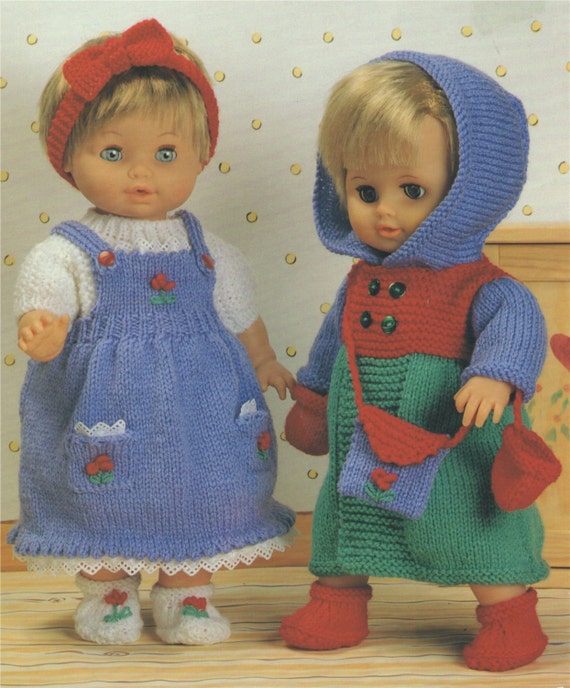 knitting pattern for dolls clothes