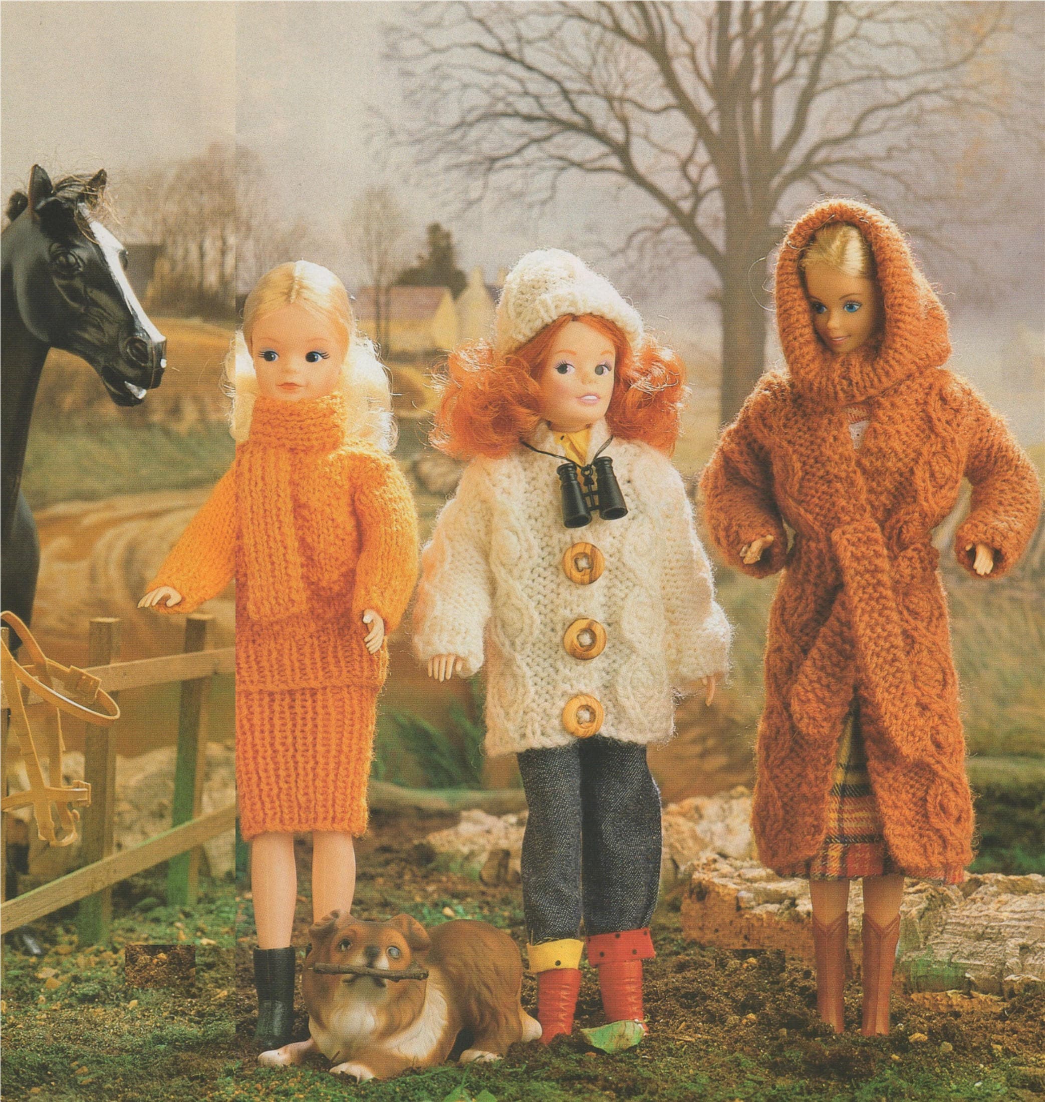 Knitted barbie doll clothes patterns deals