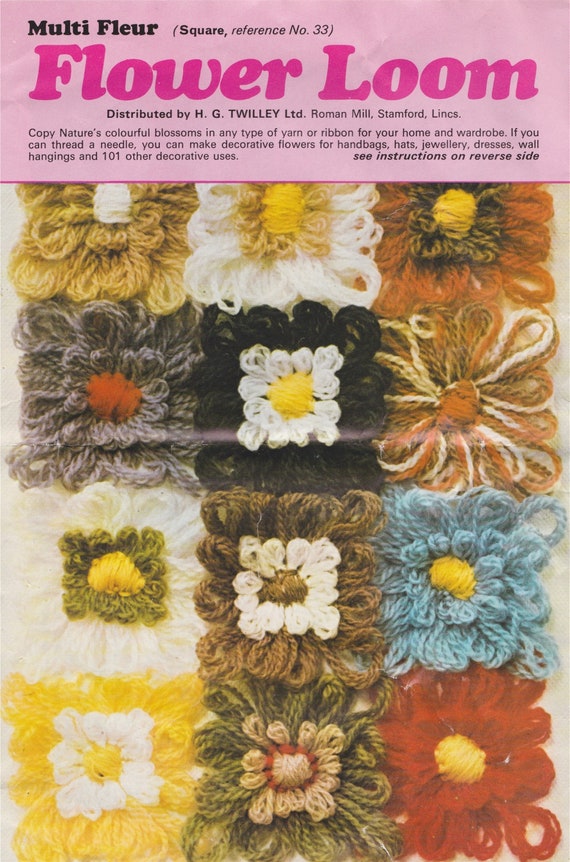 DIY Knitting Louis Vuitton LV flower pattern - 1. Monogram flowers