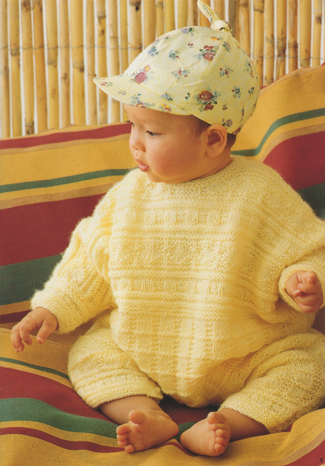 Babies Romper Suit Knitting Pattern PDF Baby Boys or Girls 3 Etsy