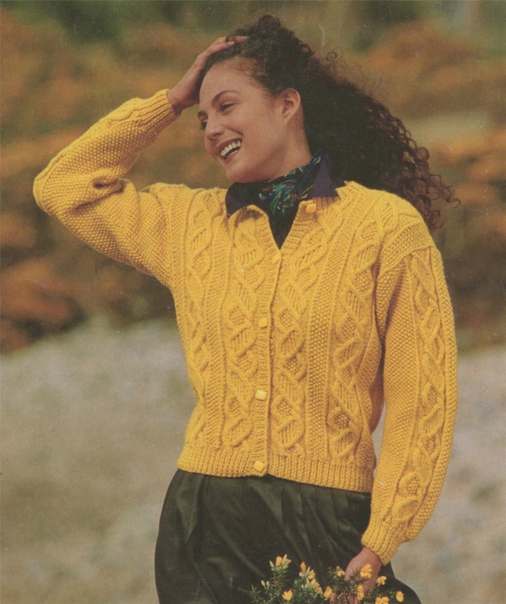 Vintage aran hotsell knitting patterns