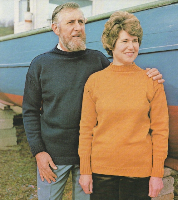 traditional guernsey sweater