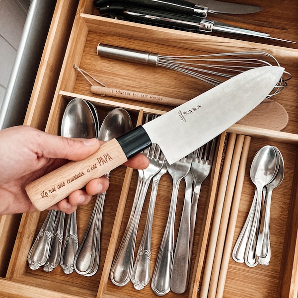 Personalized Japanese kitchen knife