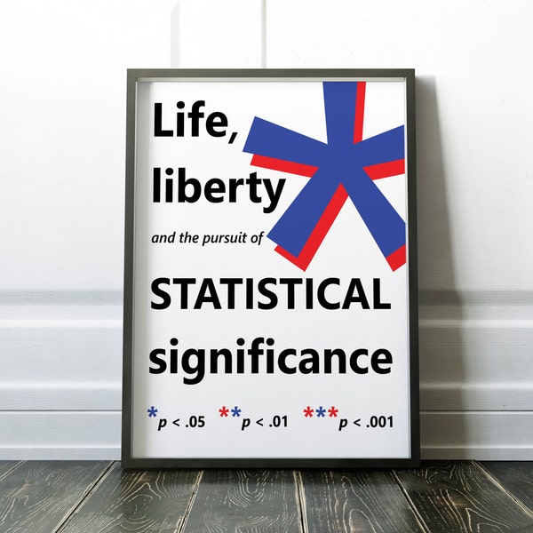 Statistics Poster - Etsy