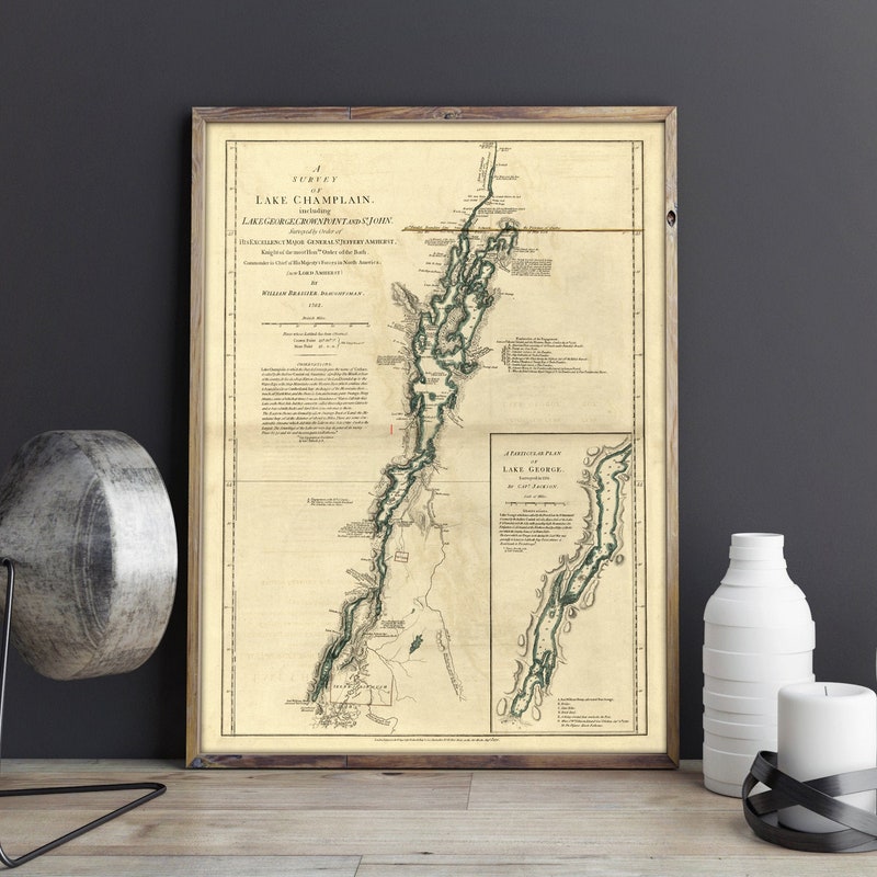 Lake George Topographic Map Poster - Il 800x800.1947999055 P4h3