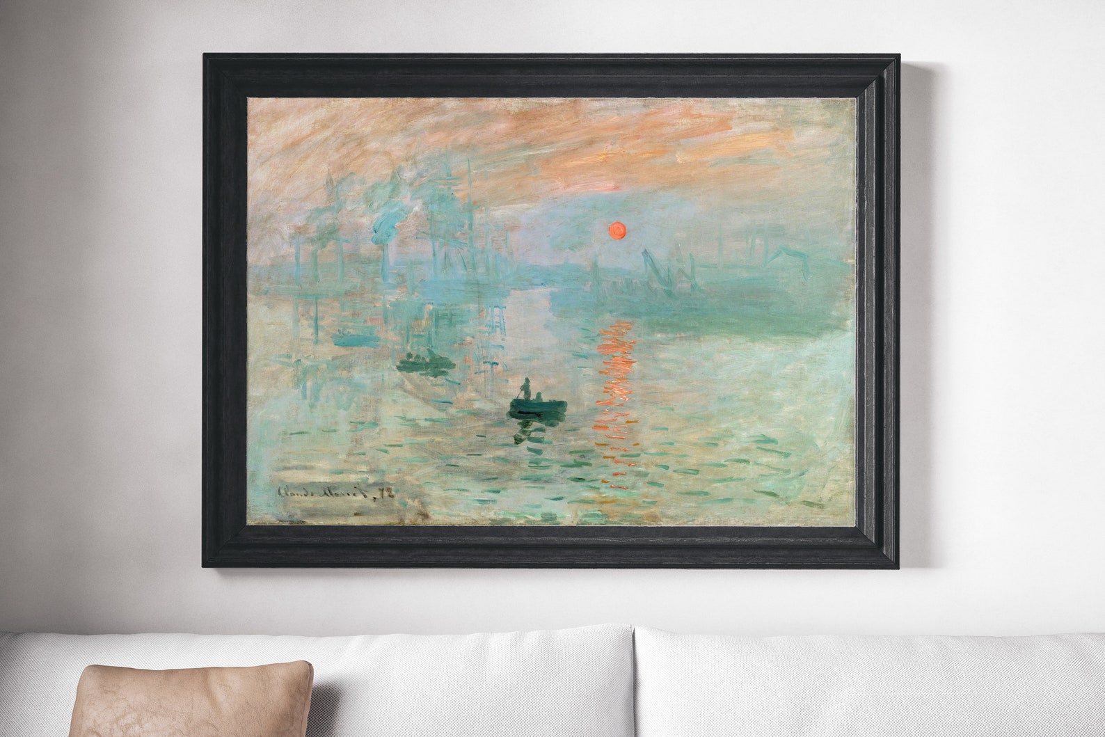 Impression Sonnenaufgang von Claude Monet Kunstdruck Monet ...