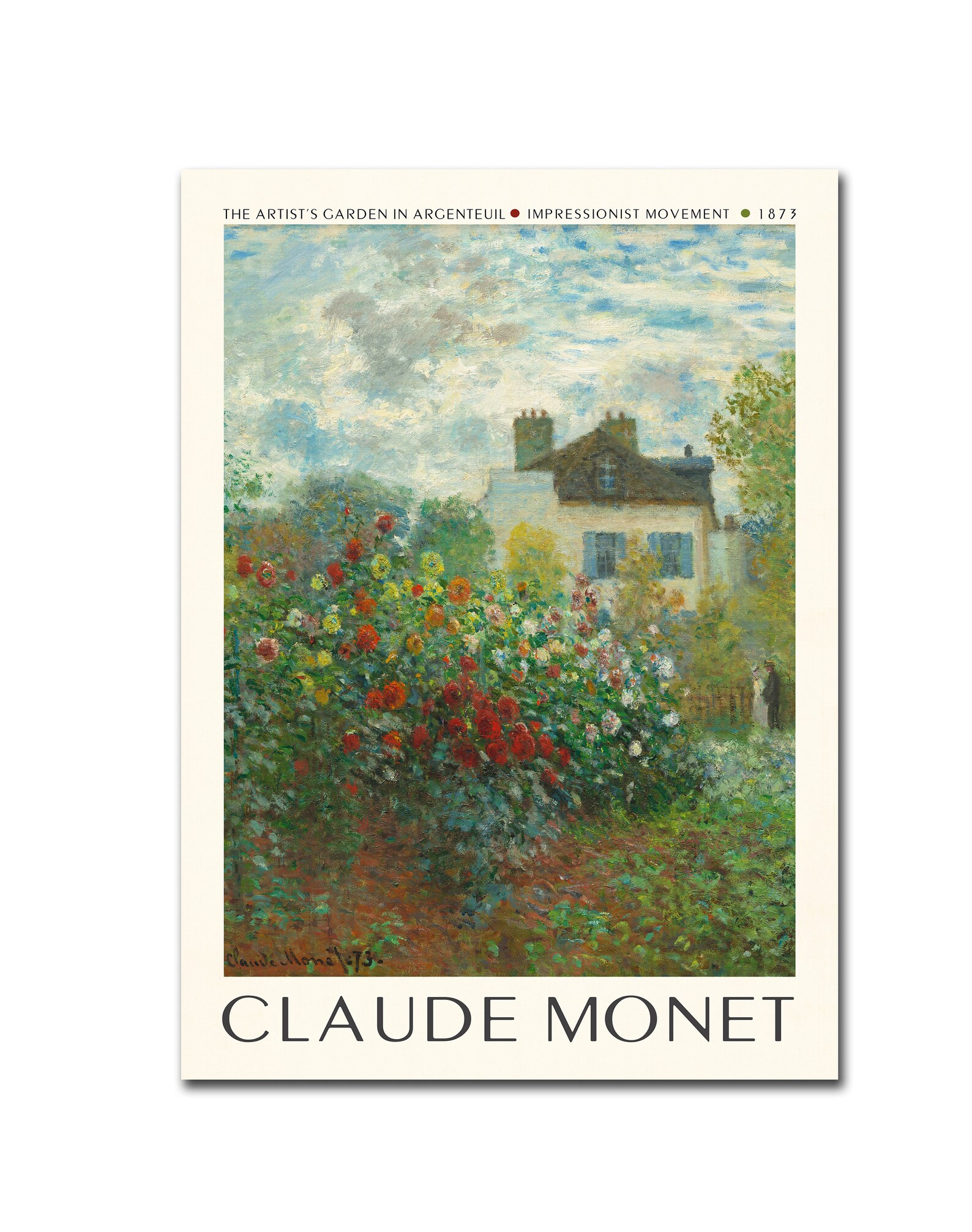 Claude Monet Print Claude Monet Poster Oil Painting Classic | Etsy