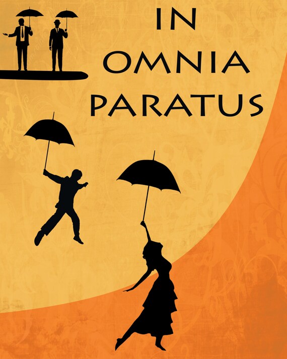 In Omnia Paratus Life And Death Brigade Poster In Omnia Etsy