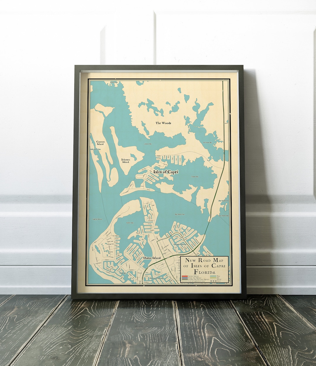 Vintage Retro Design Map of Isles - Il 1080xN.5119080730 5kjc