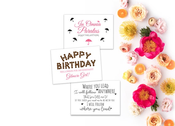 Happy Mail Where You Lead I Will Follow Card Birthday Mallomars In Omnia Paratus Birthday Card Gilmore Girls Set Of 3 Greeting Cards Greeting Cards Paper Party Supplies Puhlsphotography Com Happy Mail Where You Lead I Will Follow Card Birthday Mallomars In Omnia Paratus Birthday Card Gilmore Girls Set Of 3 Greeting Cards Greeting Cards Paper Party Supplies Puhlsphotography Com