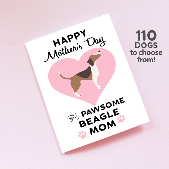 happy mothers day dog mom