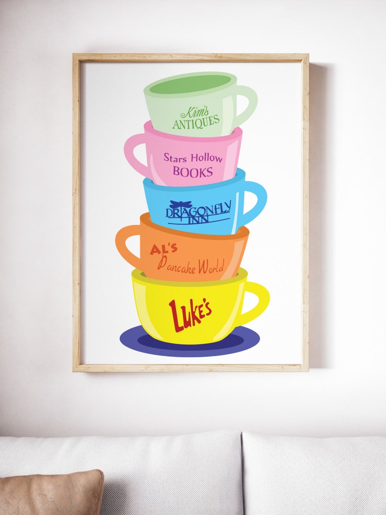 Mom Gilmore Girls Coffee Mugs Poster Luke/'s Diner gift In omnia paratus Stars Hollow Sign Doose/'s Dragonfly Inn birthday gift