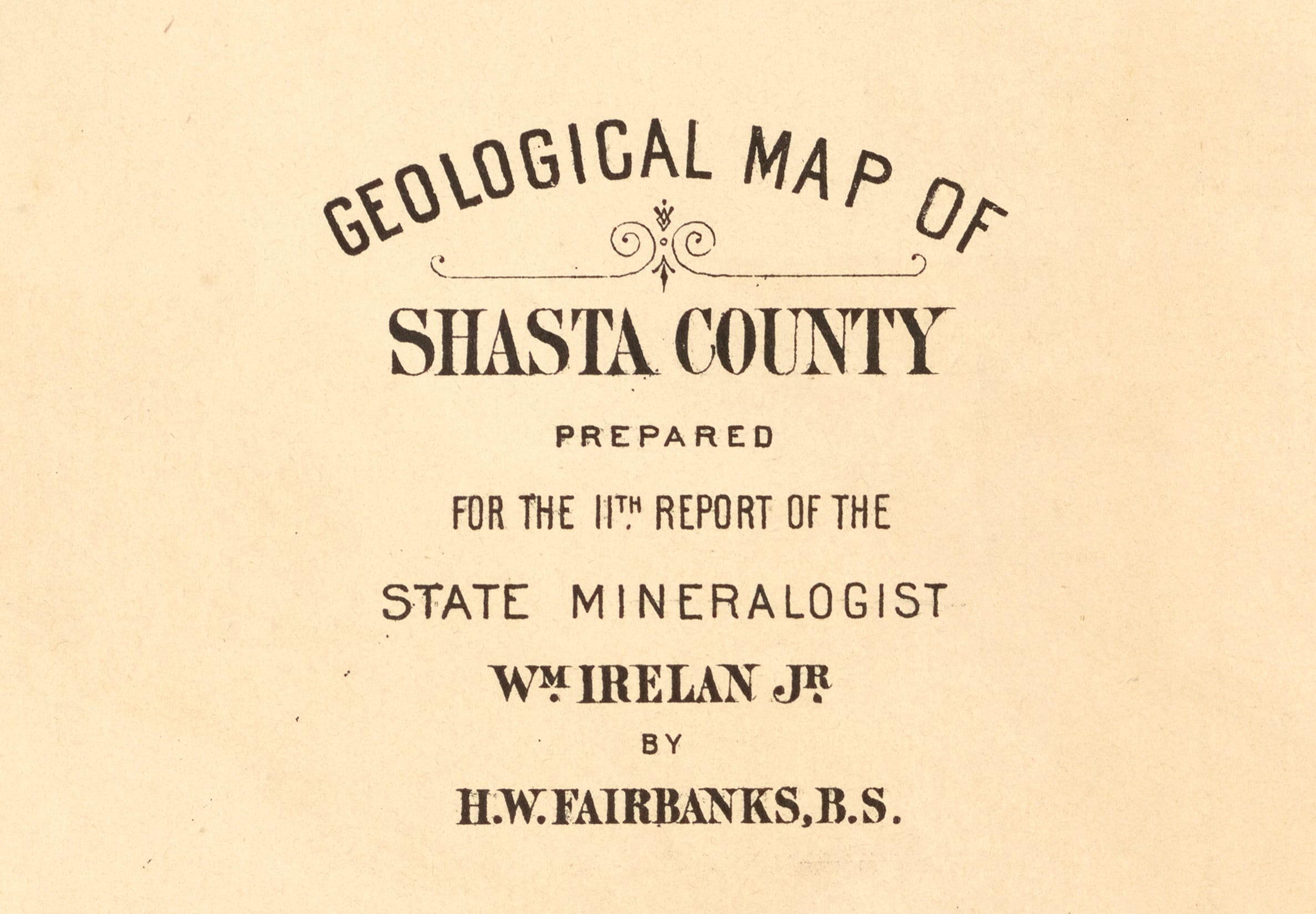 Old Map of Shasta County vintage Shasta map 1890 antique map Etsy