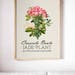 BOTANICAL PRINT Jade Plant Botanical Art Pink Flower Art Print Antique ...