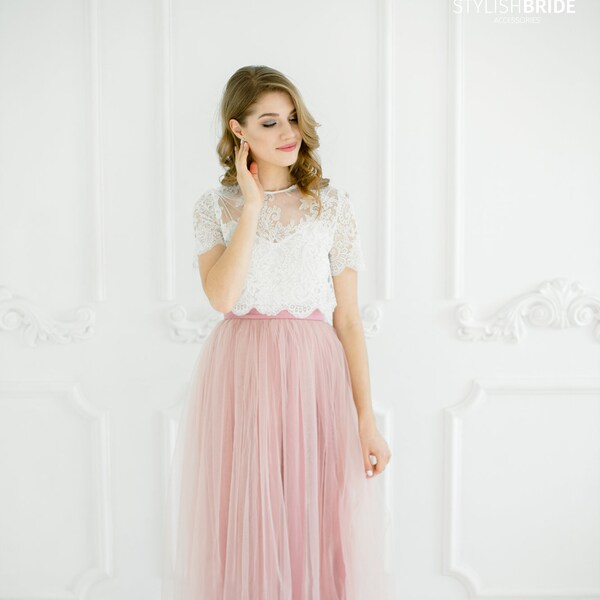 Blush Lace Dress - Etsy