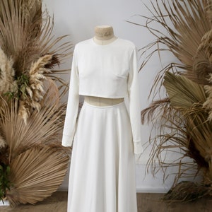 Ivory a line skirt mini online
