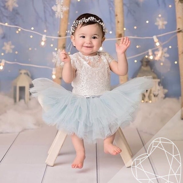 Blumenmädchen Kleid, Tüllkleid aus Mary-Spitze, Baby Spitzen Top Cup Ärmel, Kleines Mädchen Tüll Kleid, Blumenmädchen Tüllrock, Blumenmädchen Kleid