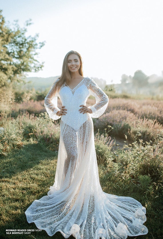 AMERI vintage SOPHIA LAYERED 曇ら DRESS 